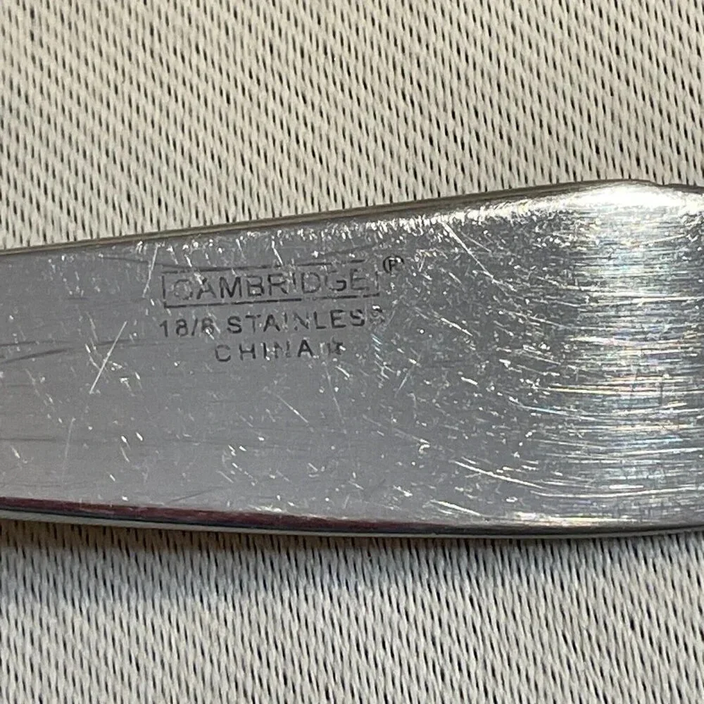 Cambridge Stainless‎ Steel Butter Knife 6.5 Inch